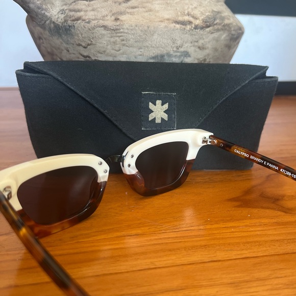 Enki Eyewear Australia Calypso Tortoise & Cream Sunglasses - UV Safe - Picture 6 of 9
